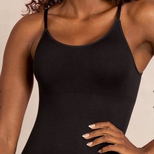 NWT ✨SHAPERMINT - Scoop Neck Cami, Black, Size L, Fitted Shapewear